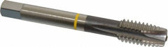 Guhring - 7/16-14 UNC, 3 Flute, Bright Finish, Cobalt Spiral Point Tap - Plug Chamfer, Right Hand Thread, 3.157" OAL, 0.866" Thread Length, 0.323" Shank Diam, 2B Class of Fit, Series 3901 - Exact Tooling