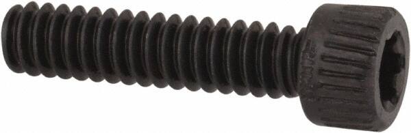 Camcar - #4-40 UNC Torx Plus Drive, Socket Cap Screw - Alloy Steel, Black Oxide Finish, Fully Threaded, 1/2" Length Under Head - Exact Tooling