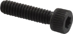 Camcar - #5-40 UNC Torx Plus Drive, Socket Cap Screw - Alloy Steel, Black Oxide Finish, Fully Threaded, 1/2" Length Under Head - Exact Tooling
