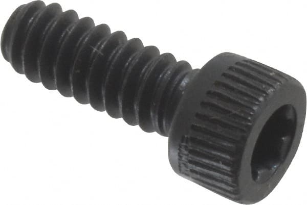 Camcar - #6-32 UNC Torx Plus Drive, Socket Cap Screw - Alloy Steel, Black Oxide Finish, Fully Threaded, 3/8" Length Under Head - Exact Tooling