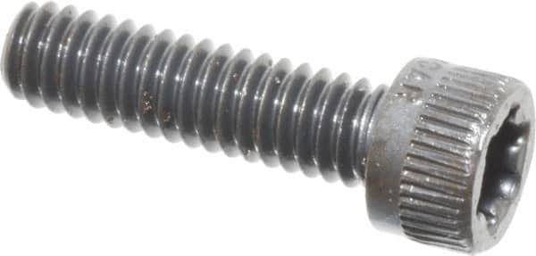 Camcar - #8-32 UNC Torx Plus Drive, Socket Cap Screw - Alloy Steel, Black Oxide Finish, Fully Threaded, 5/8" Length Under Head - Exact Tooling