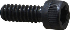 Camcar - #10-24 UNC Torx Plus Drive, Socket Cap Screw - Alloy Steel, Black Oxide Finish, Fully Threaded, 1/2" Length Under Head - Exact Tooling