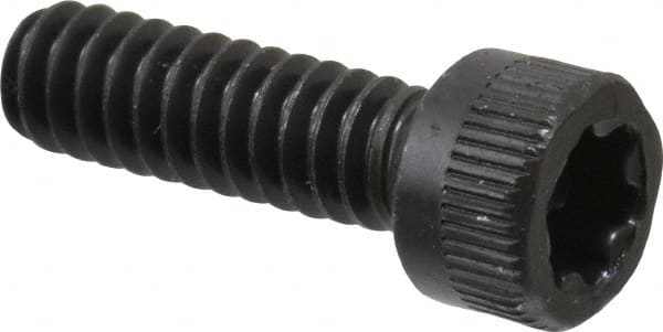 Camcar - #10-24 UNC Torx Plus Drive, Socket Cap Screw - Alloy Steel, Black Oxide Finish, Fully Threaded, 5/8" Length Under Head - Exact Tooling