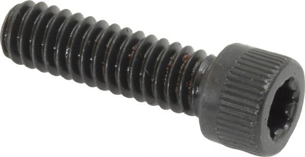 Camcar - 1/4-20 UNC Torx Plus Drive, Socket Cap Screw - Alloy Steel, Black Oxide Finish, Fully Threaded, 7/8" Length Under Head - Exact Tooling