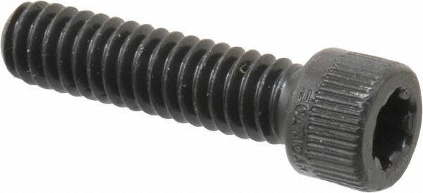 Camcar - 1/4-20 UNC Torx Plus Drive, Socket Cap Screw - Alloy Steel, Black Oxide Finish, Fully Threaded, 1" Length Under Head - Exact Tooling