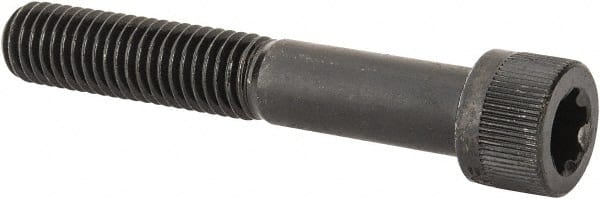 Camcar - 1/2-13 UNC Torx Plus Drive, Socket Cap Screw - Alloy Steel, Black Oxide Finish, Partially Threaded, 3-1/4" Length Under Head - Exact Tooling