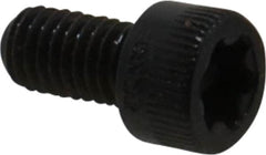 Camcar - #10-32 UNF Torx Plus Drive, Socket Cap Screw - Alloy Steel, Black Oxide Finish, Fully Threaded, 3/8" Length Under Head - Exact Tooling