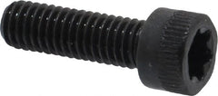 Camcar - #10-32 UNF Torx Plus Drive, Socket Cap Screw - Alloy Steel, Black Oxide Finish, Fully Threaded, 5/8" Length Under Head - Exact Tooling