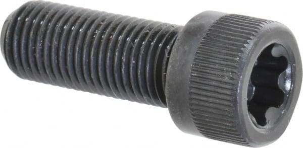 Camcar - 3/8-24 UNF Torx Plus Drive, Socket Cap Screw - Alloy Steel, Black Oxide Finish, Fully Threaded, 1" Length Under Head - Exact Tooling