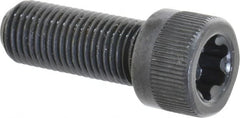 Camcar - 3/8-24 UNF Torx Plus Drive, Socket Cap Screw - Alloy Steel, Black Oxide Finish, Fully Threaded, 1" Length Under Head - Exact Tooling
