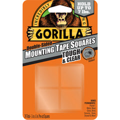 Gorilla Clear Mounting Tape Squares - Exact Tooling