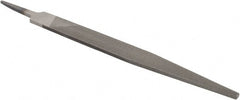 Value Collection - 13-3/32" Long, Second Cut, Warding American-Pattern File - Double Cut, 0.2" Overall Thickness, Tang - Exact Tooling