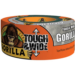 Gorilla Tough & Wide Tape Silver 30 yd - Exact Tooling