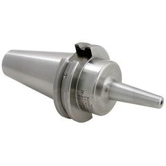 Techniks - 3mm Hole Diam, CAT40 Taper Shank Shrink Fit Tool Holder & Adapter - 80mm Projection, 9mm Nose Diam, Through Coolant - Exact Tooling