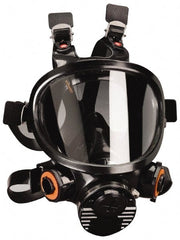 3M - Series 7800S, Size M Full Face Respirator - 6-Point Suspension, Bayonet & DIN Connection - Exact Tooling