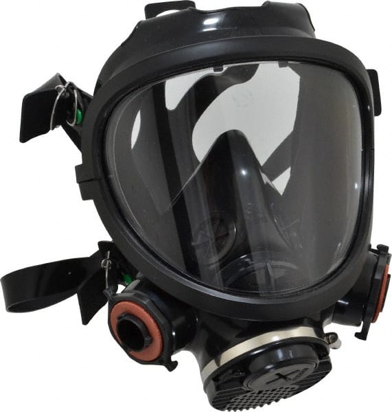 3M - Series 7800S, Size L Full Face Respirator - 6-Point Suspension, Bayonet & DIN Connection - Exact Tooling