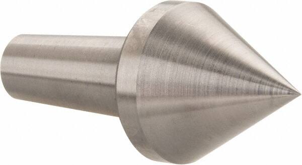 Riten - 4MT Taper, 1-1/8" Point Diam, Hardened Tool Steel Lathe Standard Point - 1-5/16" OAL - Exact Tooling