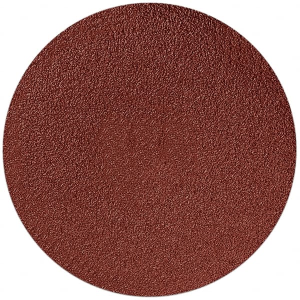 Sait - 16" Diam, 80 Grit Aluminum Oxide Adhesive PSA Disc - Medium Grade, X Weighted Cloth Backing, For Disc Sanders - Exact Tooling