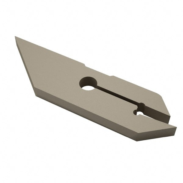Iscar - 4.4 to 6.4mm Groove Width, 20mm Max Depth of Cut, Neutral Cut, CGHN Indexable Grooving Blade - Multiple Insert Styles, Series Cut Grip - Exact Tooling