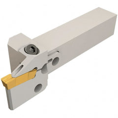 Iscar - GHA, External, Left Hand, 1" Max Depth of Cut, Indexable Grooving Tool Holder - GDM.. 808, GI.. 8.. Insert Compatibility, 1-1/4" Shank Height, 1-1/4" Shank Width, 6" OAL - Exact Tooling