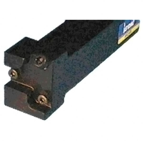 Iscar - GHAP, External, Right Hand, Indexable Grooving Tool Holder - GDM.. 808, GI.. 8.. Insert Compatibility, 1-1/4" Shank Height, 1-1/4" Shank Width, 6.1" OAL - Exact Tooling