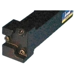 Iscar - GHAP, External, Right Hand, Indexable Grooving Tool Holder - GDM.. 808, GI.. 8.. Insert Compatibility, 1-1/4" Shank Height, 1-1/4" Shank Width, 6.1" OAL - Exact Tooling