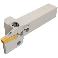 Iscar - GHA, External, Right Hand, 1" Max Depth of Cut, Indexable Grooving Tool Holder - GDM.. 808, GI.. 8.. Insert Compatibility, 1-1/4" Shank Height, 1-1/4" Shank Width, 6" OAL - Exact Tooling