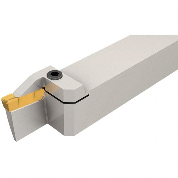 Iscar - GHFG, Internal, Left Hand, 0.984" Max Depth of Cut, 0.315" Max Groove Width, Indexable Grooving Tool Holder - GDM.. 808, GI.. 8.. Insert Compatibility, 1" Shank Height, 1" Shank Width, 6" OAL - Exact Tooling