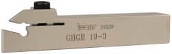 Iscar - GHG, Right Hand Cut, 1.58" Max Workpc Diam, GI..,TIP.. Insert, Indexable Cutoff Toolholder - 0.79 Max Depth of Cut, 3/4" Shank Width, 3/4" Shank Height, 4-1/2" OAL - Exact Tooling