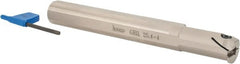 Iscar - GHI, Internal, Left Hand, 0.197" Max Depth of Cut, 0.098 to 0.157" Groove Width, Indexable Grooving Tool Holder - GIFI.., GIMY.., GINI.., GIPI.., TIPI.. Insert Compatibility, 1" Shank Width, 8" OAL - Exact Tooling