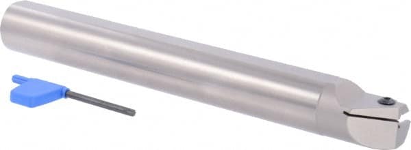 Iscar - 1.52" Min Bore Diam, 10" OAL, 1-1/4" Shank Diam, GHI Indexable Boring Bar - GI.. Insert - Exact Tooling