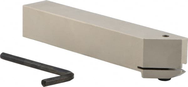 Iscar - GHM, External, Left Hand, 0.189" Max Depth of Cut, 1/4" Max Groove Width, Indexable Grooving Tool Holder - GI.. Insert Compatibility, 1" Shank Height, 1" Shank Width, 6" OAL - Exact Tooling