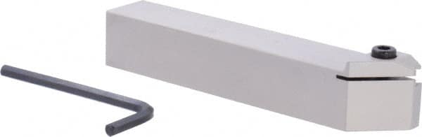 Iscar - GHM, External, Right Hand, 0.189" Max Depth of Cut, 1/4" Max Groove Width, Indexable Grooving Tool Holder - GI.. Insert Compatibility, 1" Shank Height, 1" Shank Width, 6" OAL - Exact Tooling