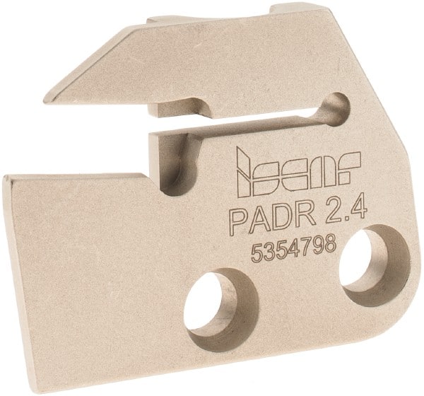 Iscar - 3/32 to 1/8" Groove Width, 0.642" Max Depth of Cut, Right Hand Cut, PAD Indexable Grooving Blade - 0.075 Seat Size, GDMW 2.4 Insert Style, Series Cut Grip - Exact Tooling