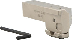 Iscar - Right Hand Indexable Grooving Cutoff Toolholder - 1" Shank Height x 1" Shank Width, GI.. Insert Style, UBHC Toolholder Style, Series Cut Grip - Exact Tooling