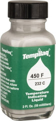 Tempil - 450°F Temp Indicating Liquid - 2 Ounce Container, 232°C - Exact Tooling