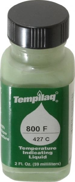 Tempil - 800°F Temp Indicating Liquid - 2 Ounce Container, 427°C - Exact Tooling