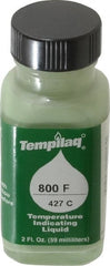 Tempil - 800°F Temp Indicating Liquid - 2 Ounce Container, 427°C - Exact Tooling