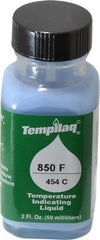 Tempil - 850°F Temp Indicating Liquid - 2 Ounce Container, 454°C - Exact Tooling