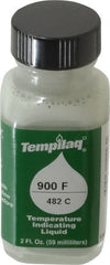 Tempil - 900°F Temp Indicating Liquid - 2 Ounce Container, 482°C - Exact Tooling