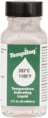 Tempil - 1,100°F Temp Indicating Liquid - 2 Ounce Container, 593°C - Exact Tooling