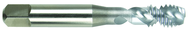 M6 x 1.0 Dia. - D5 - 2 FL - Premium HSS - Bright Semi Bottoming Spiral FL Tap - Exact Tooling