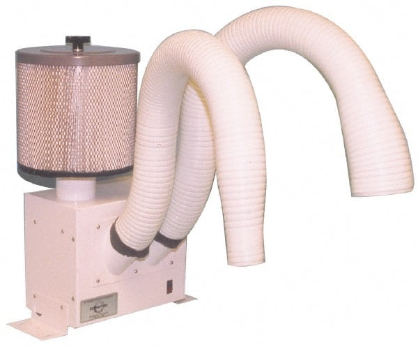 Extract-All - 12 Inch Wide x 7 Inch Deep x 10 Inch High, Bench Mount Air Cleaner - Media Filter - Exact Tooling