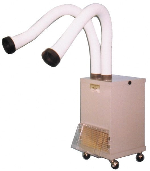 Extract-All - 12.5 Inch Wide x 12.5 Inch Deep x 19.5 Inch High, Table Top Portable Air Cleaner - Media Filter - Exact Tooling