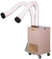 Extract-All - 12.5 Inch Wide x 12.5 Inch Deep x 19.5 Inch High, Table Top Portable Air Cleaner - Media Filter - Exact Tooling