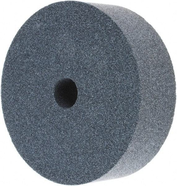 Norton - 3" Diam x 1/2" Hole x 1" Thick, H Hardness, 100 Grit Surface Grinding Wheel - Silicon Carbide, Type 1, Fine Grade, 10,825 Max RPM, Vitrified Bond, No Recess - Exact Tooling