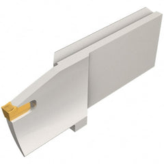 Iscar - 2.1" Groove Width, 16mm Max Depth of Cut, Left Hand Cut, SGFFA Indexable Grooving Blade - GFF-N Insert Style, Series Self-Grip - Exact Tooling