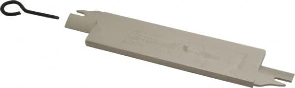 Iscar - 1.2598" Blade Height, 0.2047" Blade Width, 5.9055" OAL, Right Hand Cut, Double End Indexable Cut-Off Blade - 20mm Max Depth of Cut, SGFFH Blade, Self Grip Series - Exact Tooling