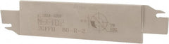 Iscar - 1.2598" Blade Height, 0.1575" Blade Width, 5.9055" OAL, Right Hand Cut, Double End Indexable Cut-Off Blade - 20mm Max Depth of Cut, SGFFH Blade - Exact Tooling