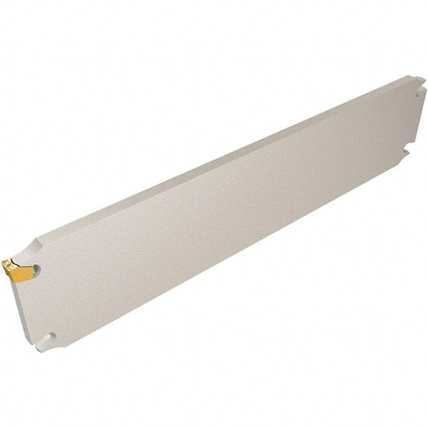 Iscar - 2.7 to 3.53mm Groove Width, Left Hand Cut, SGFH Indexable Grooving Blade - GFN-C, GFN-J, GFN-M, GFN-U, GFN-W, GFR-U, GFR/L-C, GFR/L-J, GFR/L-W Insert Style, Series Self-Grip - Exact Tooling